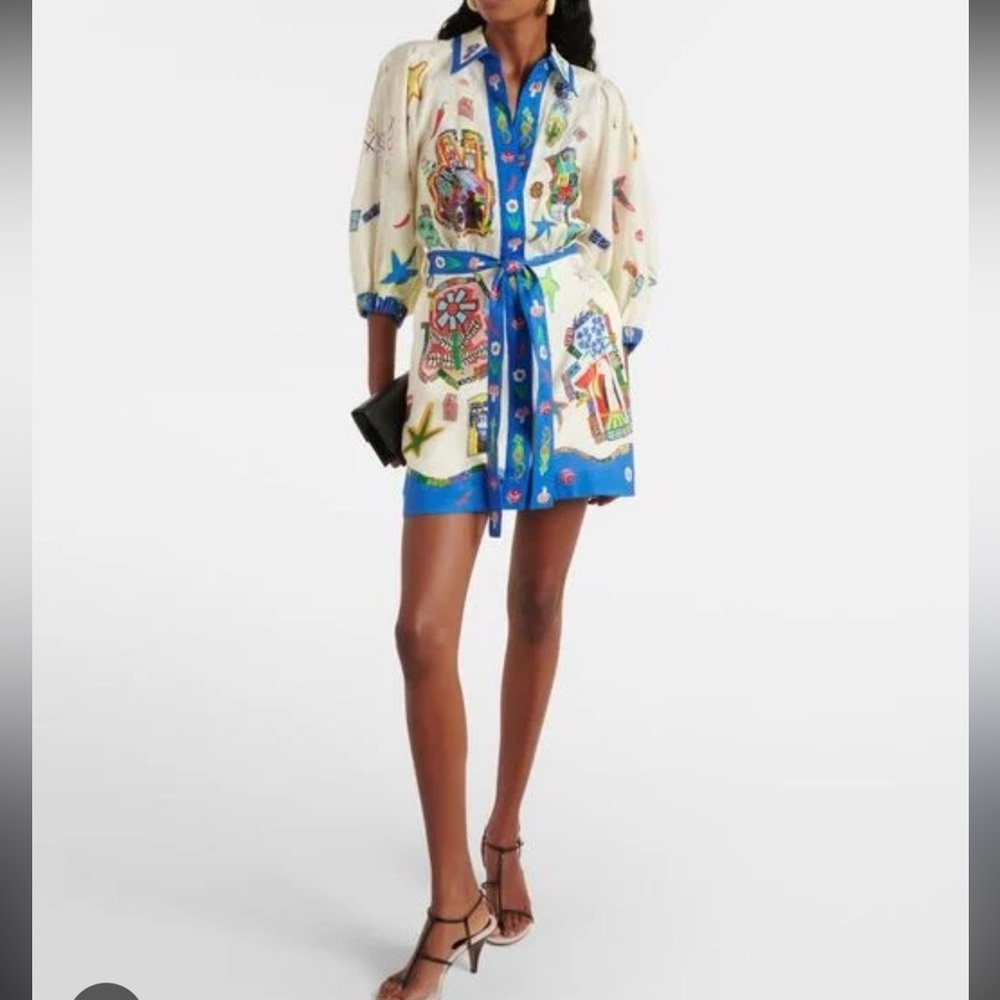 New with Tags - Alemais Players Club Mini Dress - Picture 2 of 16